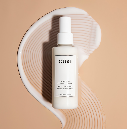OUAI Leave In Conditioner & Heat Protectant for Hair - Prep Hair for Styling or Use as Detangling Spray to Fight Frizz & Flyaways - No Parabens, Sulfates or Phthalates (4.7 oz)